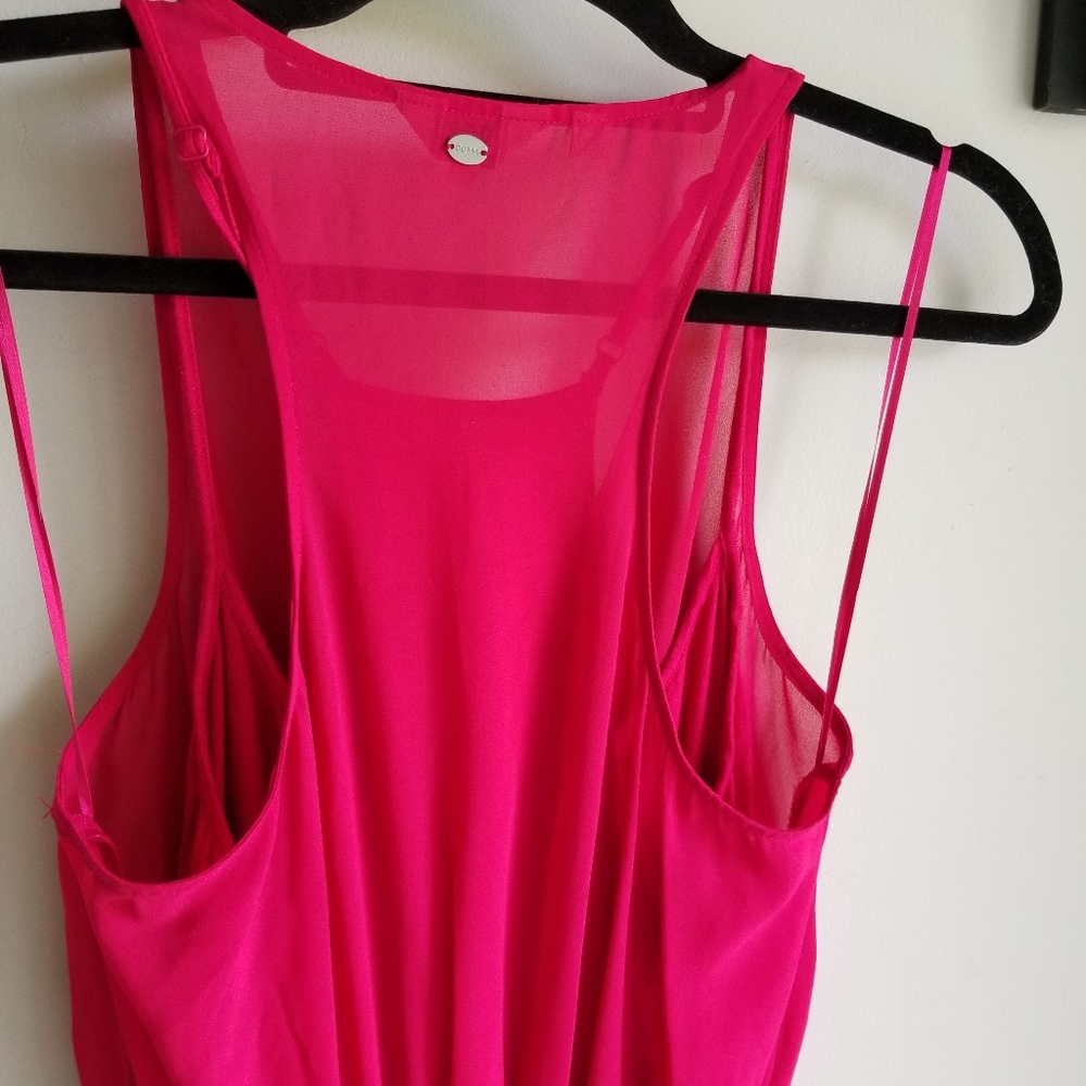 👗GUESS CHIFFON HIGH LOW DRESS - Picture 5 of 9